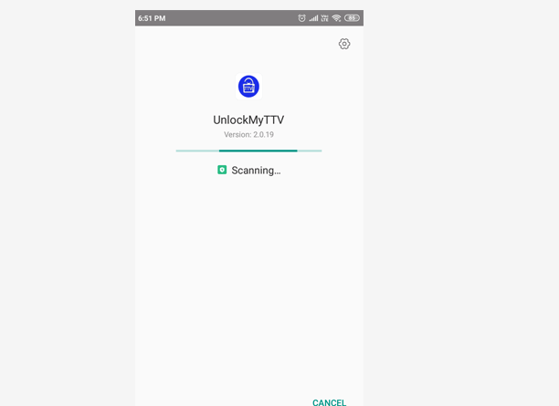 android scanning UnlockMyTTV APK