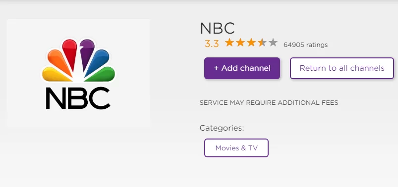 NBC on Xbox