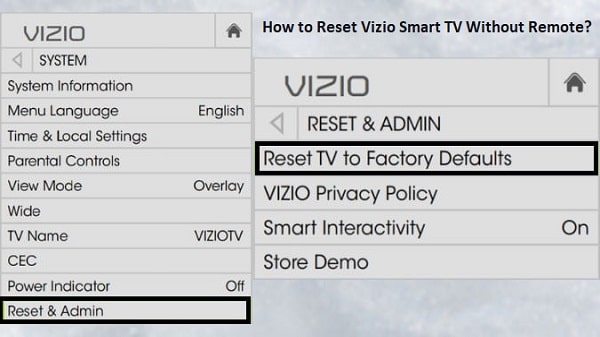 Reset-Vizio-Smart-TV