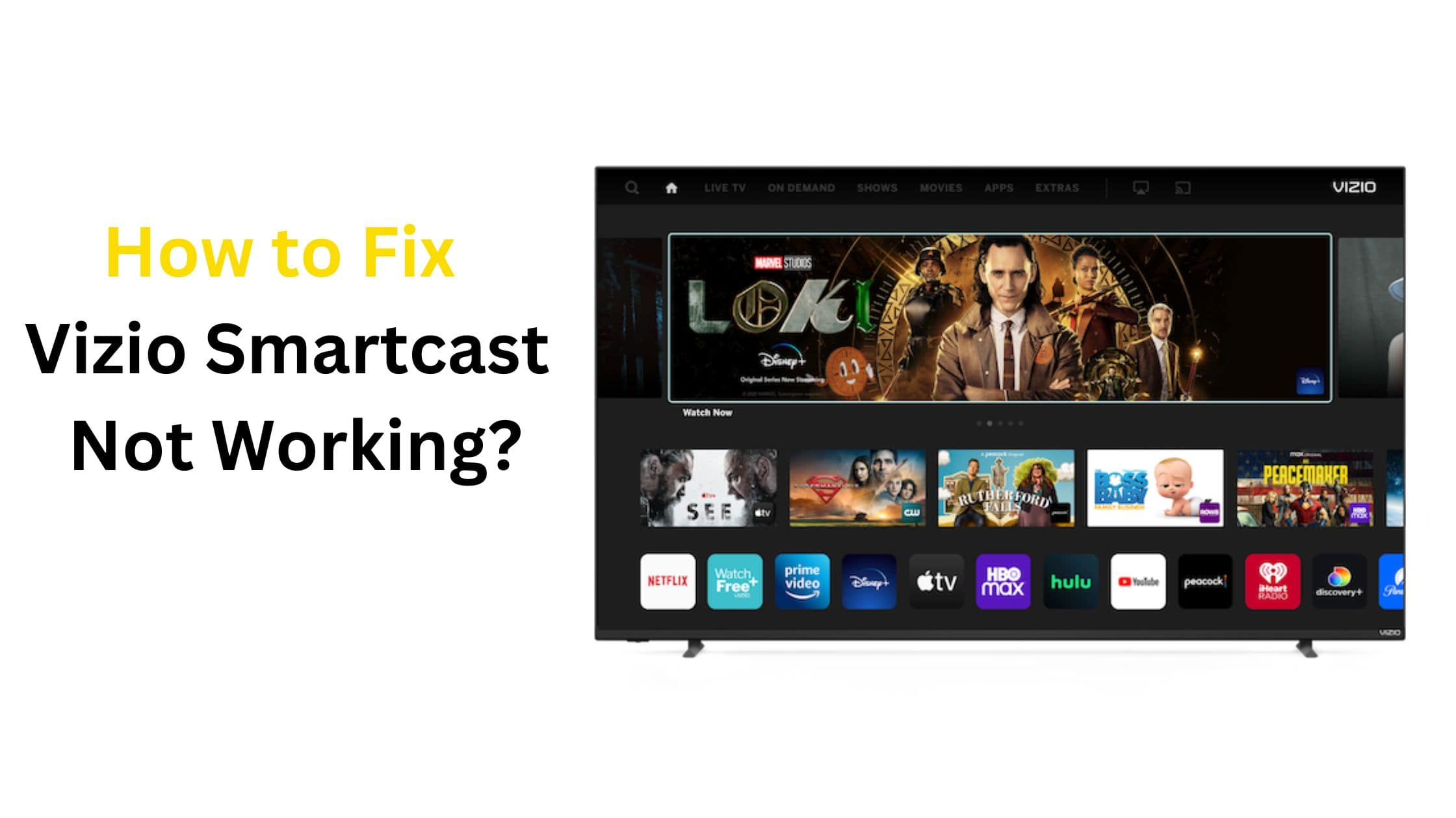 How to Fix Vizio Smartcast Not Working-min