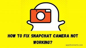 How to Fix Snapchat Camera Not Working?